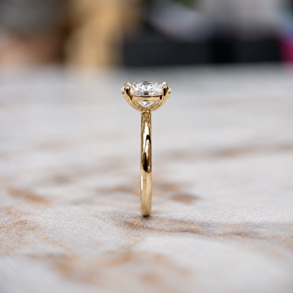 Classic Oval Cut Solitaire - 1.50ct+ (9mm+, D/E & VVS)