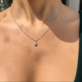 Classic Oval Cut Pendant - 0.50ct