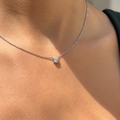 Classic Round Cut Pendant - 1ct