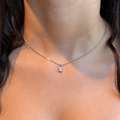 Classic Radiant Cut Pendant - 0.50ct
