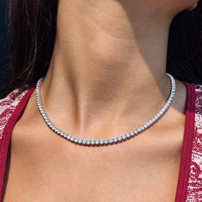 The Classic Tennis Necklace - 16ct+