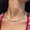 The Classic Tennis Necklace - 16ct+