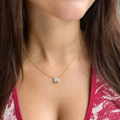 Moi et Toi Pendant - 1.25ct+
