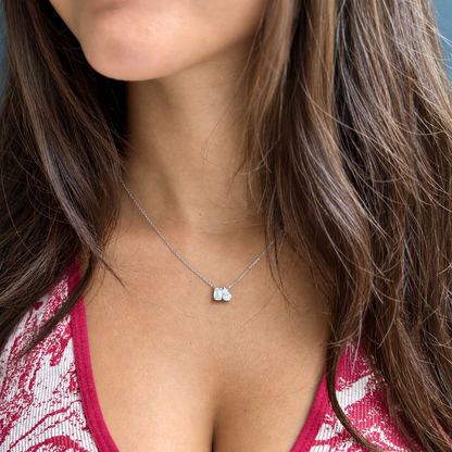 Moi et Toi Pendant - 1.25ct+