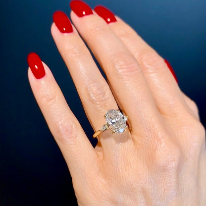 Classic Oval and Pears - 4ct+ (13mm+, D/E & VVS)