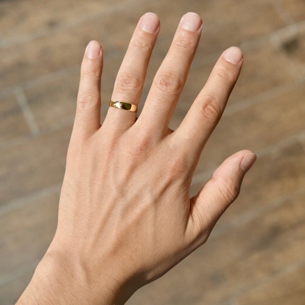 London Diamond Wedding Band - 5mm