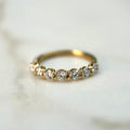 Low Set Half U-Prong Eternity Band - 0.70ct