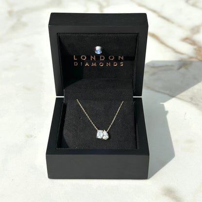 Moi et Toi Pendant - 1.25ct+