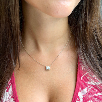 Moi et Toi Pendant - 1.25ct+