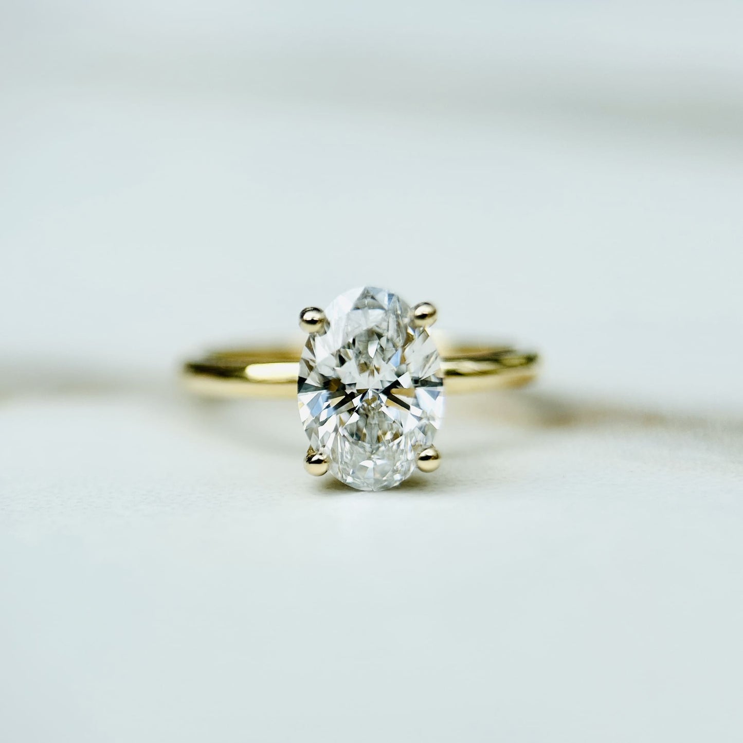 Classic Oval Cut Solitaire - 1.20ct+ (8.5mm+, D/E & VVS)