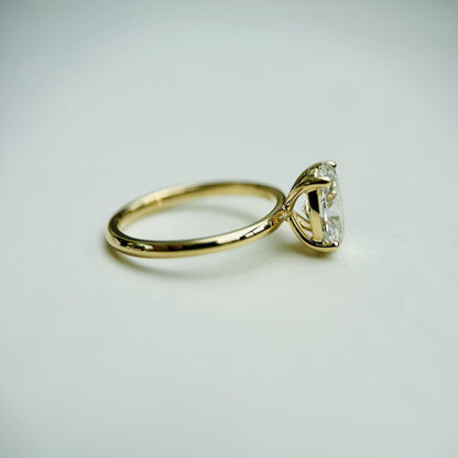 Classic Oval Cut Solitaire - 1.50ct+ (9mm+, D/E & VVS)