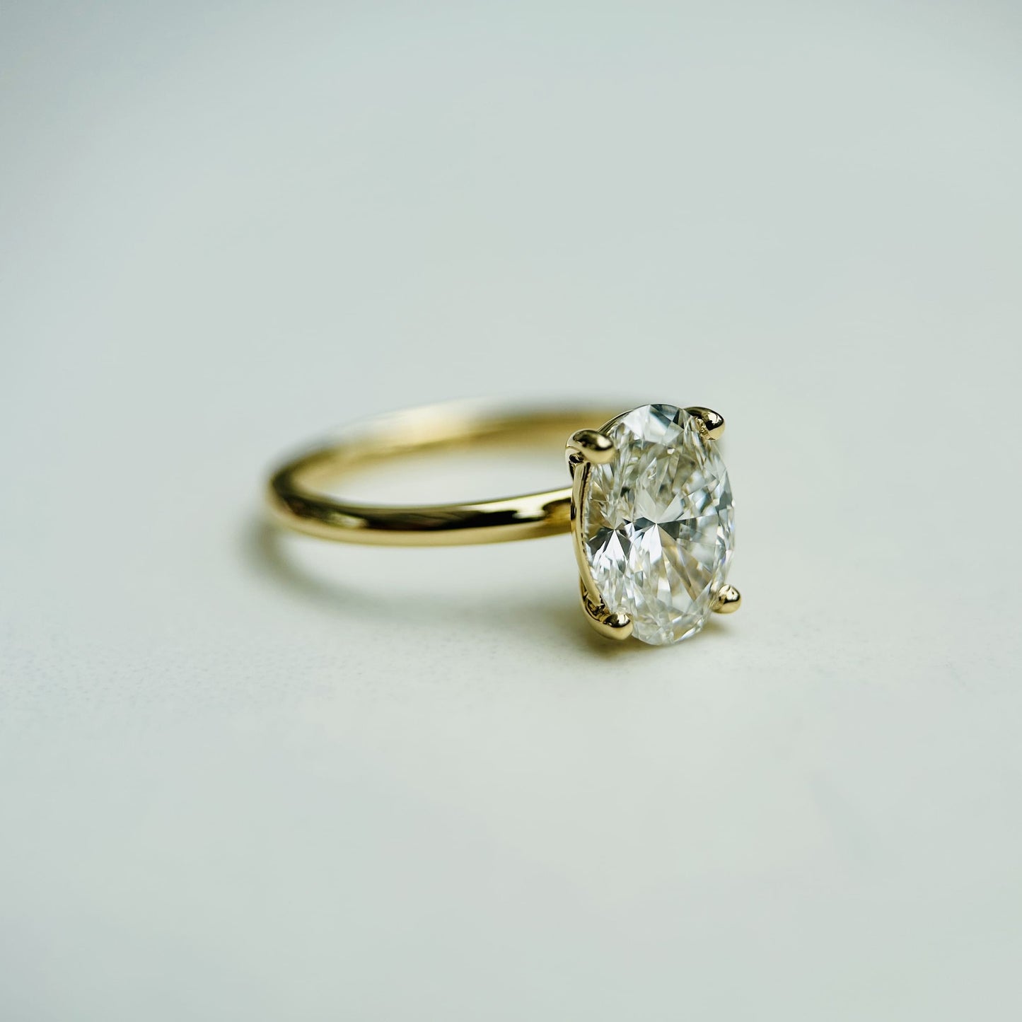 Classic Oval Cut Solitaire - 1.50ct+ (9mm+, D/E & VVS)