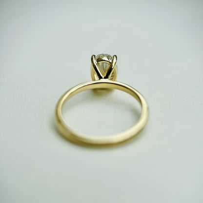 Classic Oval Cut Solitaire - 1.50ct+ (9mm+, D/E & VVS)