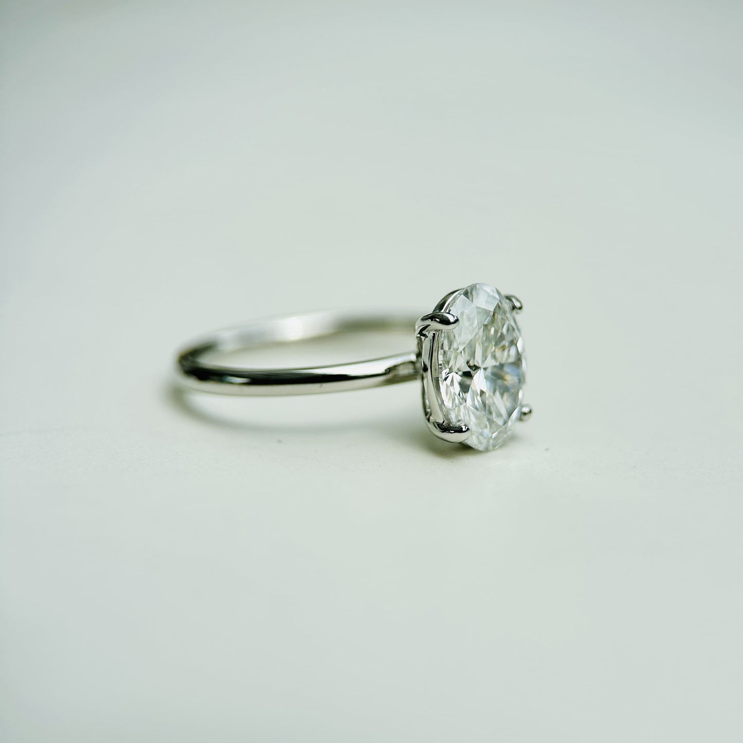 Classic Oval Cut Solitaire - 1.50ct+ (9mm+, D/E & VVS)