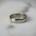 Polished Edge Band with Matte Centre - 5mm