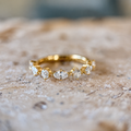 Marquise & Round Cut Band - 0.70ct