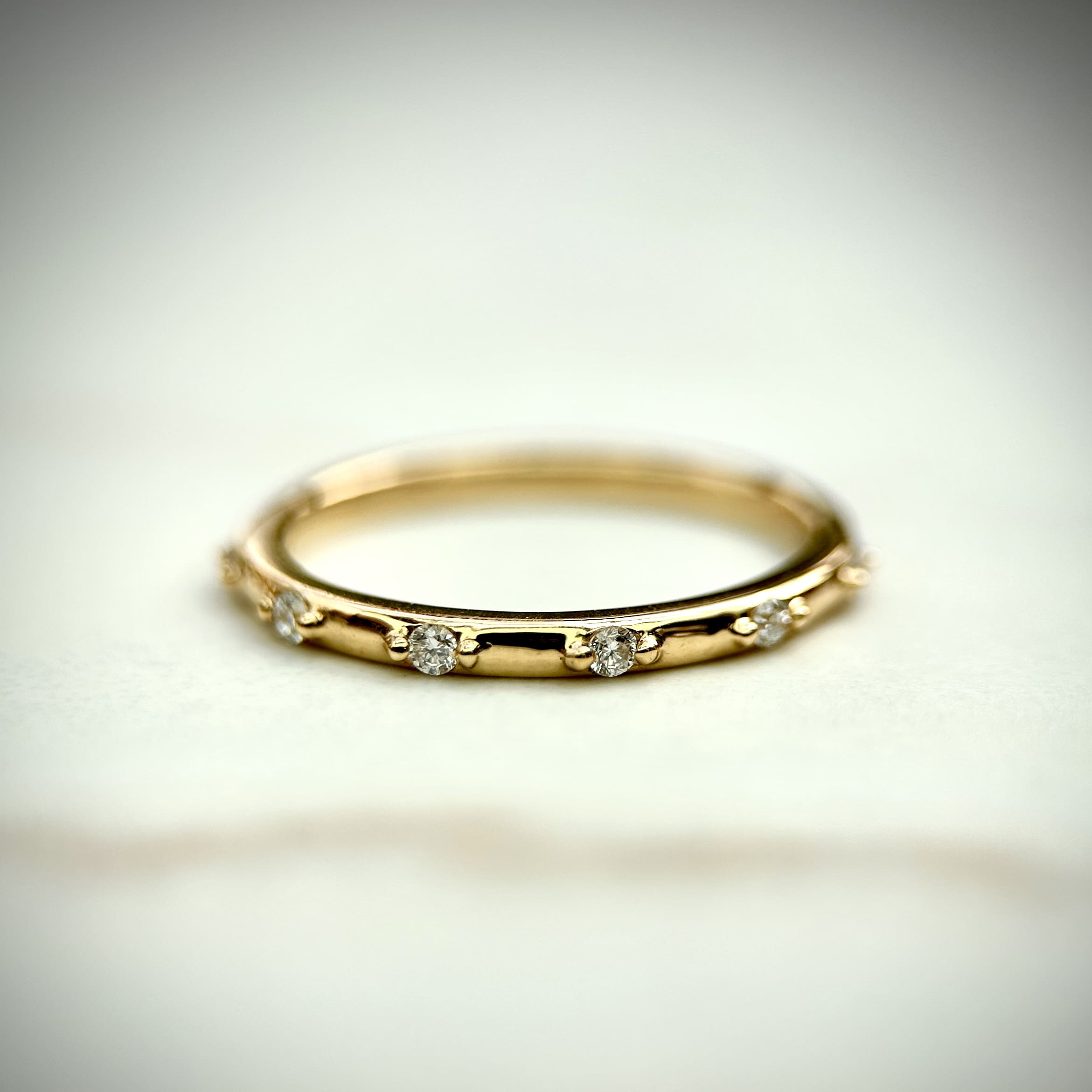 London Diamonds Spaced Diamond Band