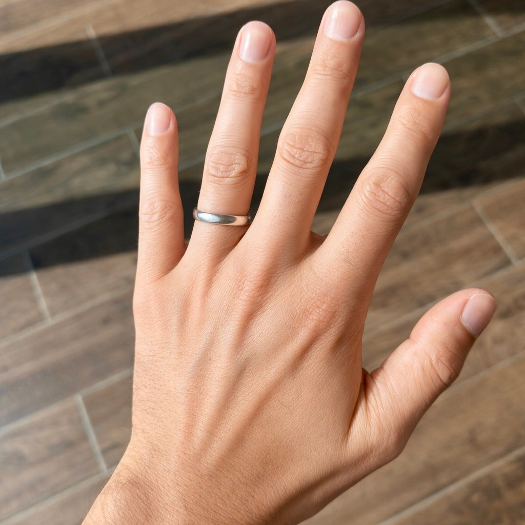 4mm wedding band womens