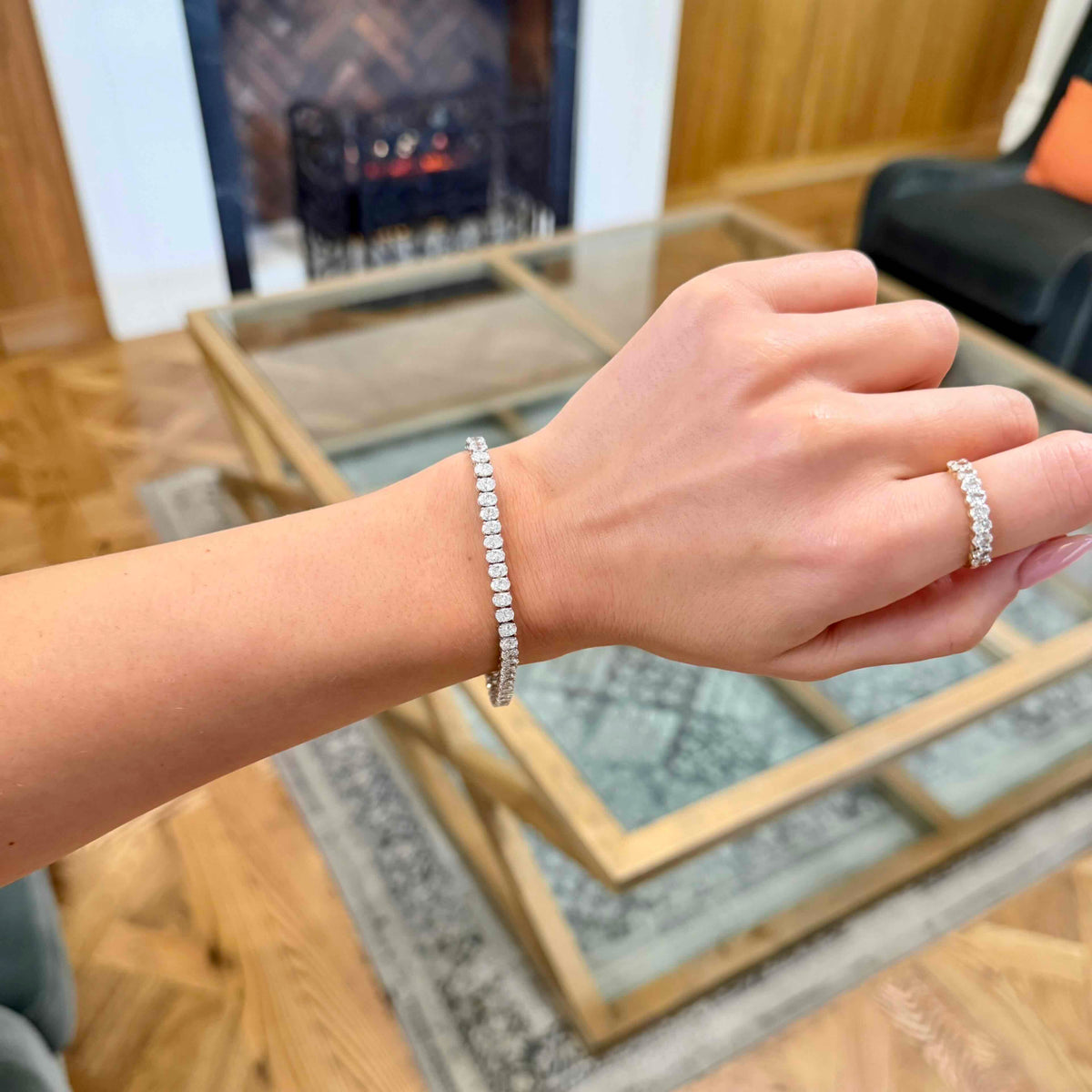 Classic Oval Tennis Bracelet - 8ct