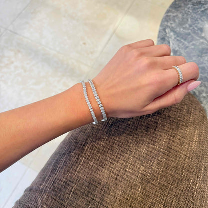 Classic Oval Tennis Bracelet - 8ct
