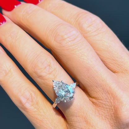 Classic Pear and Pears - 3ct+ (E/VS1+)