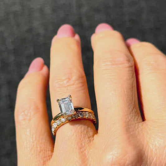 Classic Emerald Cut Solitaire - 1.50ct+ (D/E & VVS)