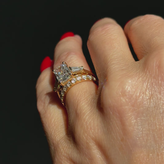 Classic Radiant and Tapering Baguettes - 2ct+ (9mm+, D/E & VVS)