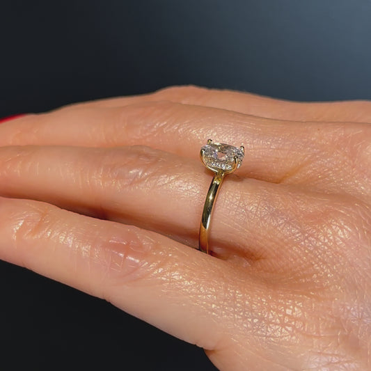 Classic Oval Cut Hidden Halo - 1.20ct+ (8.5mm+, D/E & VVS)