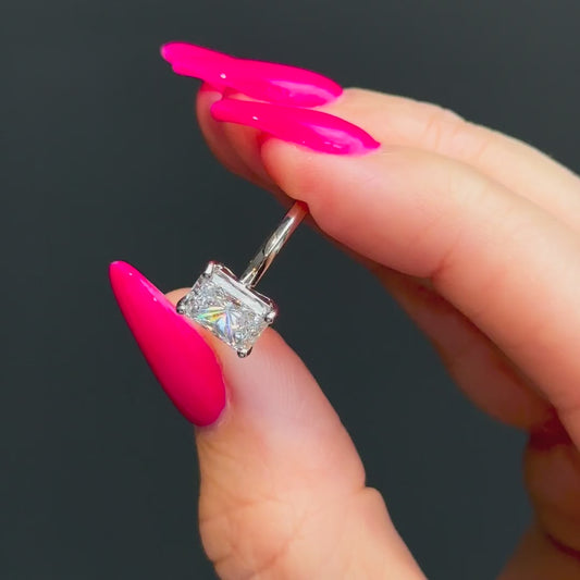 Classic Radiant Cut Solitaire - 1.80ct+ (8.5mm+, D/E & VVS)
