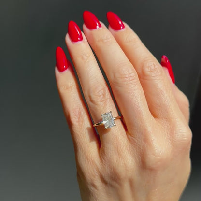 Classic Radiant Cut Solitaire - 1.80ct+ (8.5mm+, D/E & VVS)