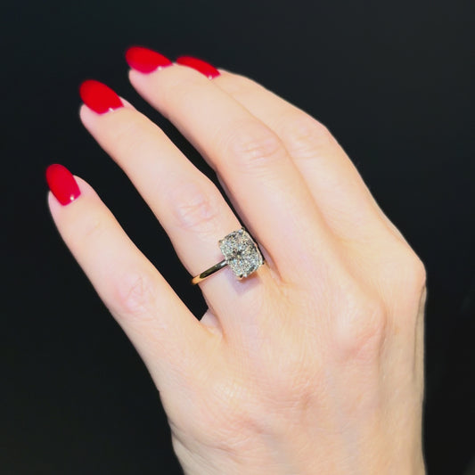 Classic Elongated Cushion Cut Hidden Halo - 3ct+ (10mm+, E/VS1+)