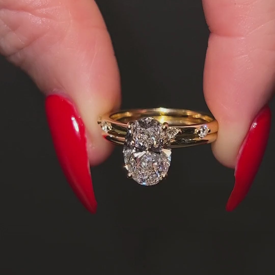 Spaced Diamond Band – London Diamonds