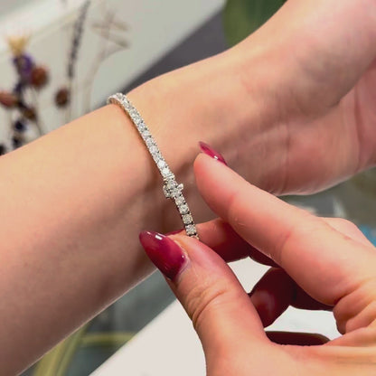 Classic Tennis Bracelet - 2ct total