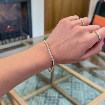 Classic Tennis Bracelet - 4ct total