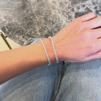Classic Oval Tennis Bracelet - 8ct