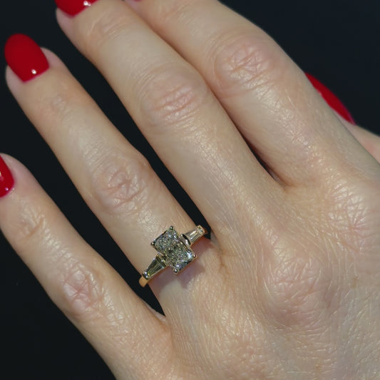 Classic Radiant and Tapering Baguettes - 1.50ct+ (8mm+, D/E & VVS)