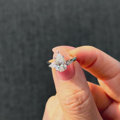 Classic Pear and Pears - 1.80ct+ (11mm+, D/E, & VVS)