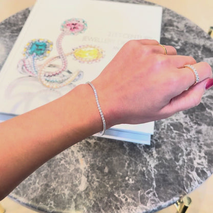 Classic Tennis Bracelet - 3ct total