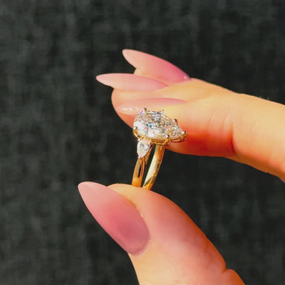 Classic Pear and Pears - 1.80ct+ (11mm+, D/E, & VVS)