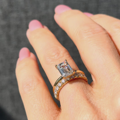 Classic Emerald Cut Solitaire - 2ct+ (D/E & VVS)