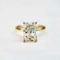 Classic Radiant Cut Solitaire - 3ct+ (10mm+, D/E & VVS)