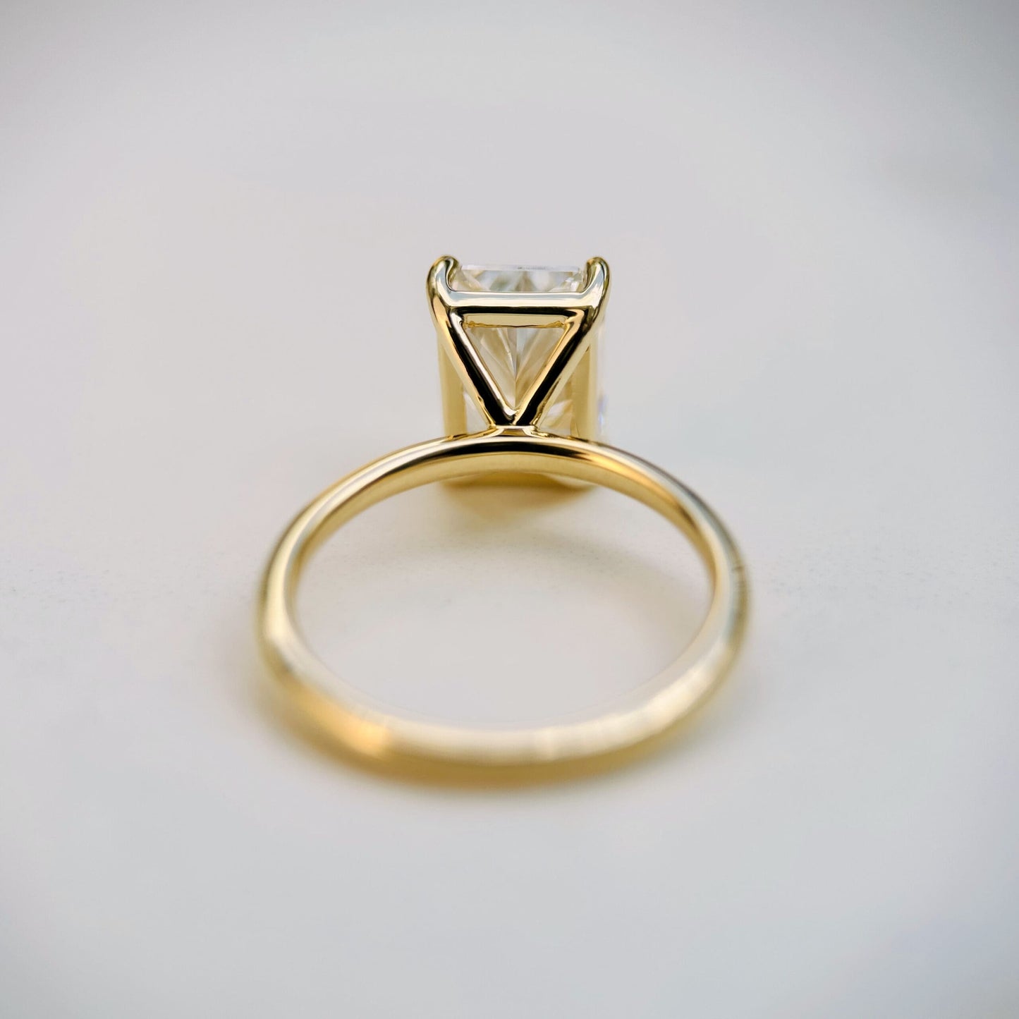 Classic Radiant Cut Solitaire - 3ct+ (10mm+, D/E & VVS)